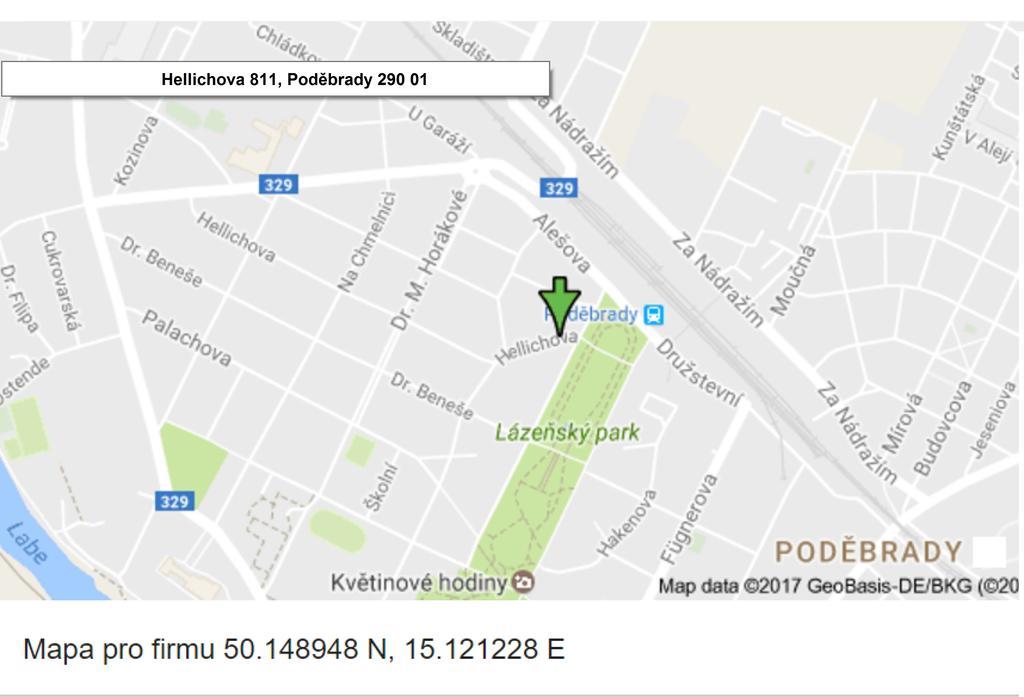Apartment Promenada Poděbrady Esterno foto